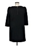 Zara Solid Black Casual Dress Size M - photo 2