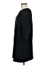 Zara Solid Black Casual Dress Size M - photo 5