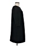 Zara Solid Black Casual Dress Size M - photo 4