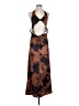 Unbranded Tie-dye Brown Cocktail Dress Size S - photo 1