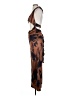 Unbranded Tie-dye Brown Cocktail Dress Size S - photo 5