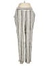 Nine West 100% Rayon Stripes Ivory Casual Pants Size M - photo 1