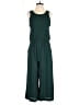 Zara Basic Solid Green Jumpsuit Size S - photo 1