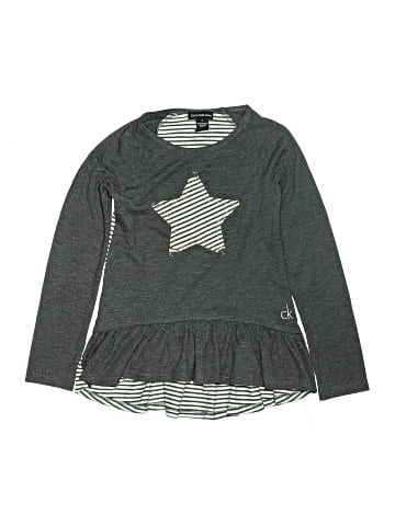 CALVIN KLEIN JEANS Long Sleeve Top (view 1)
