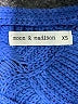 Moon & Madison Chevron-herringbone Blue Pullover Sweater Size XS - photo 7