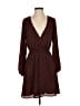 Gap 100% Polyester Animal Print Brown Casual Dress Size XS - photo 1