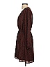 Gap 100% Polyester Animal Print Brown Casual Dress Size XS - photo 5