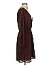 Gap 100% Polyester Animal Print Brown Casual Dress Size XS - photo 4