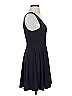 Free People Solid Blue Casual Dress Size XS - photo 4