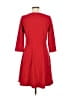 Boston Proper Solid Red Casual Dress Size M - photo 2