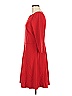 Boston Proper Solid Red Casual Dress Size M - photo 5