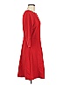 Boston Proper Solid Red Casual Dress Size M - photo 4