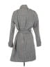 Nasty Gal Inc. 100% Polyester Gray Trenchcoat Size 6 - photo 2