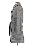 Nasty Gal Inc. 100% Polyester Gray Trenchcoat Size 6 - photo 5
