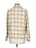 J.Crew Plaid Ivory Long Sleeve Button-Down Shirt Size L - photo 2