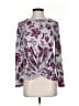 Assorted Brands Paisley Purple Long Sleeve Blouse Size S - photo 1