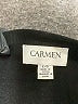 Carmen Carmen Marc Valvo Solid Black Pullover Sweater Size L - photo 7