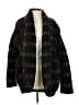 Amanda Uprichard Plaid Brown Faux Fur Jacket Size XS - photo 1