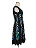 DressBarn Graphic Black Cocktail Dress Size 6 - photo 4