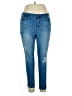 Meri Skye Hearts Blue Jeans Size 16 - photo 1