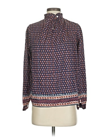 Birds of Paradis by Trovata Long Sleeve Blouse (view 1)