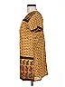 Unbranded Print Brown Casual Dress Size M - photo 5