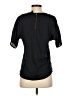 J.Crew 100% Polyester Black Short Sleeve Top Size XS - photo 2