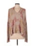 Pink Lily Tie-dye Tan Cardigan Size M - photo 1
