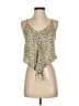 Re:named 100% Polyester Green Tank Top Size S - photo 1