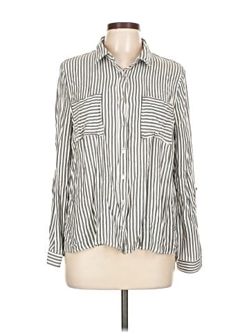 Love Tree Long Sleeve Button-Down Shirt (view 1)