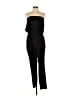 Missguided 100% Polyester Solid Black Jumpsuit Size 10 - photo 1