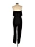Missguided 100% Polyester Solid Black Jumpsuit Size 10 - photo 2
