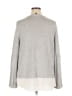 Simply Vera Vera Wang Metallic Silver Pullover Sweater Size XL - photo 2