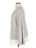 Simply Vera Vera Wang Metallic Silver Pullover Sweater Size XL - photo 5