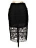 Express 100% Polyester Black Formal Skirt Size 4 - photo 2