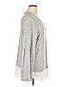 Simply Vera Vera Wang Metallic Silver Pullover Sweater Size XL - photo 4