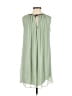Alice + Olivia 100% Polyester Solid Green Casual Dress Size XS - photo 2