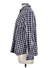 Eddie Bauer Checkered-gingham Blue Long Sleeve Button-Down Shirt Size L - photo 5