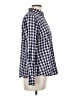 Eddie Bauer Checkered-gingham Blue Long Sleeve Button-Down Shirt Size L - photo 4