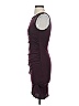 Leith Solid Burgundy Cocktail Dress Size XS - photo 5