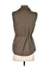 YMI 100% Cotton Brown Vest Size S - photo 2
