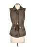 YMI 100% Cotton Brown Vest Size S - photo 1