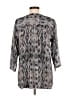 AP.NY Gray 3/4 Sleeve Blouse Size M - photo 2