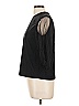 MSGM 100% Polyamide Black 3/4 Sleeve Top Size L - photo 5
