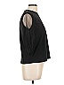 MSGM 100% Polyamide Black 3/4 Sleeve Top Size L - photo 4