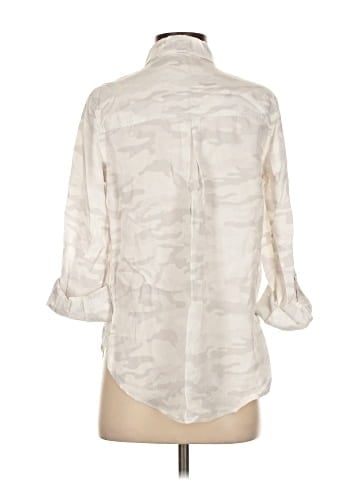 CALVIN KLEIN JEANS 3/4 Sleeve Button-Down Shirt (view 2)