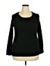 Avenue 100% Acrylic Black Pullover Sweater Size 18 - 20 Plus - photo 1