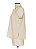 Laura Scott Ivory Sleeveless Blouse Size L - photo 5