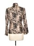 J.Crew Animal Print Gold Jacket Size 10 - photo 2