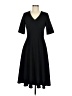 Gabby Skye Solid Black Casual Dress Size 6 - photo 1
